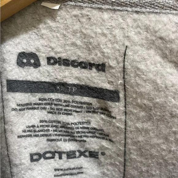 Discord mens size XL sweatshirt. In like new condition. Dotexe brand - Picture 9 of 11